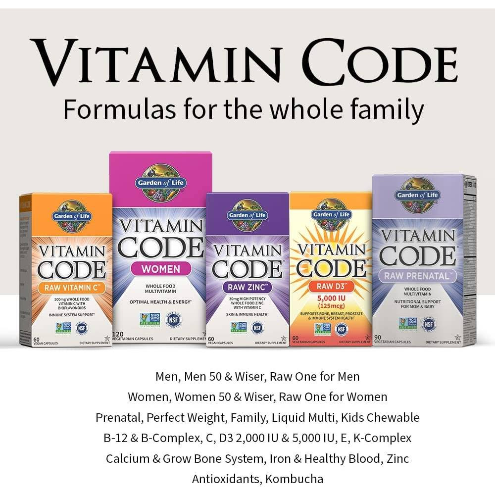 Garden of Life Vitamin Code Family Multi - 120 Capsules