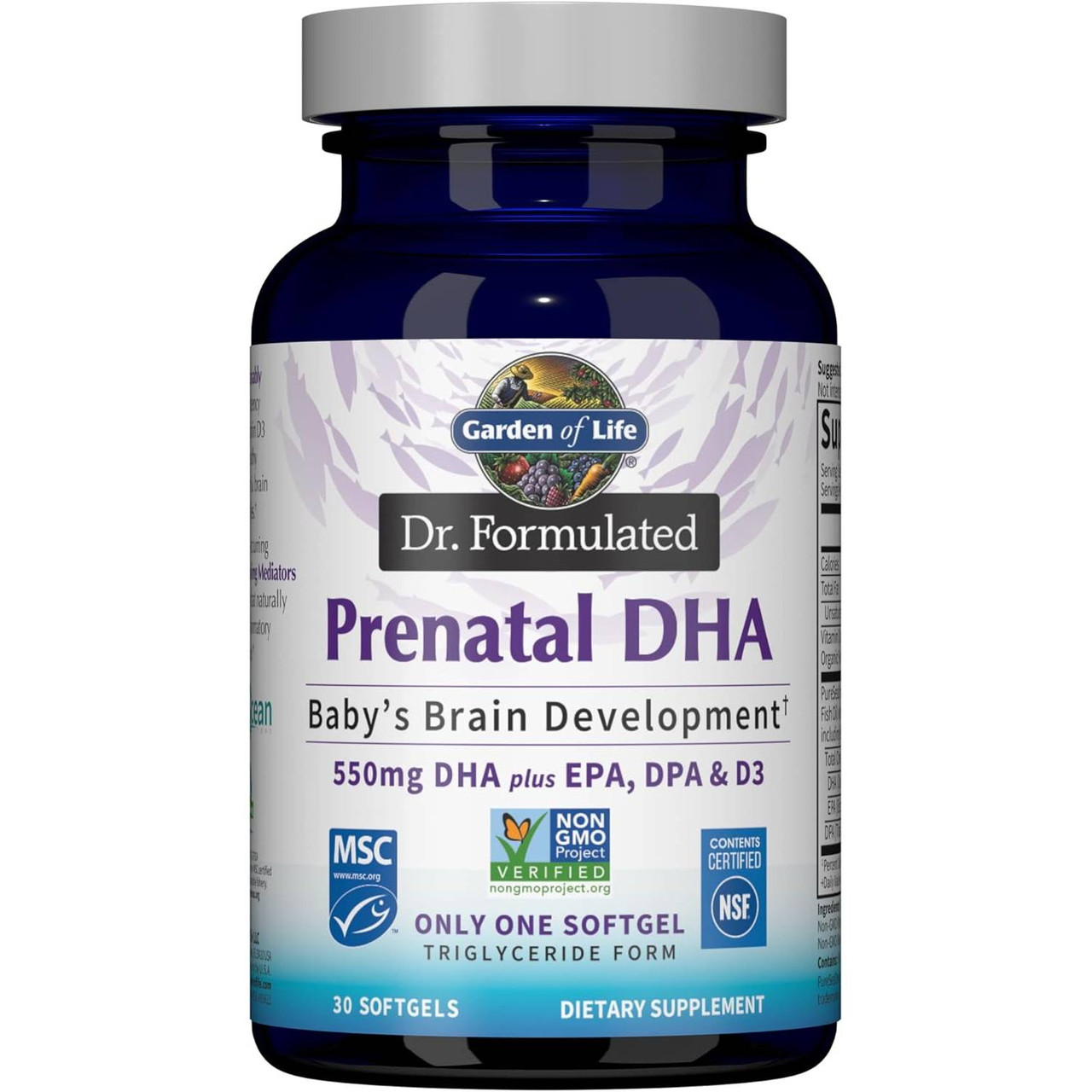 Garden of Life Dr. Formulated Prenatal DHA - 30 Softgels GRLF24652 29.99