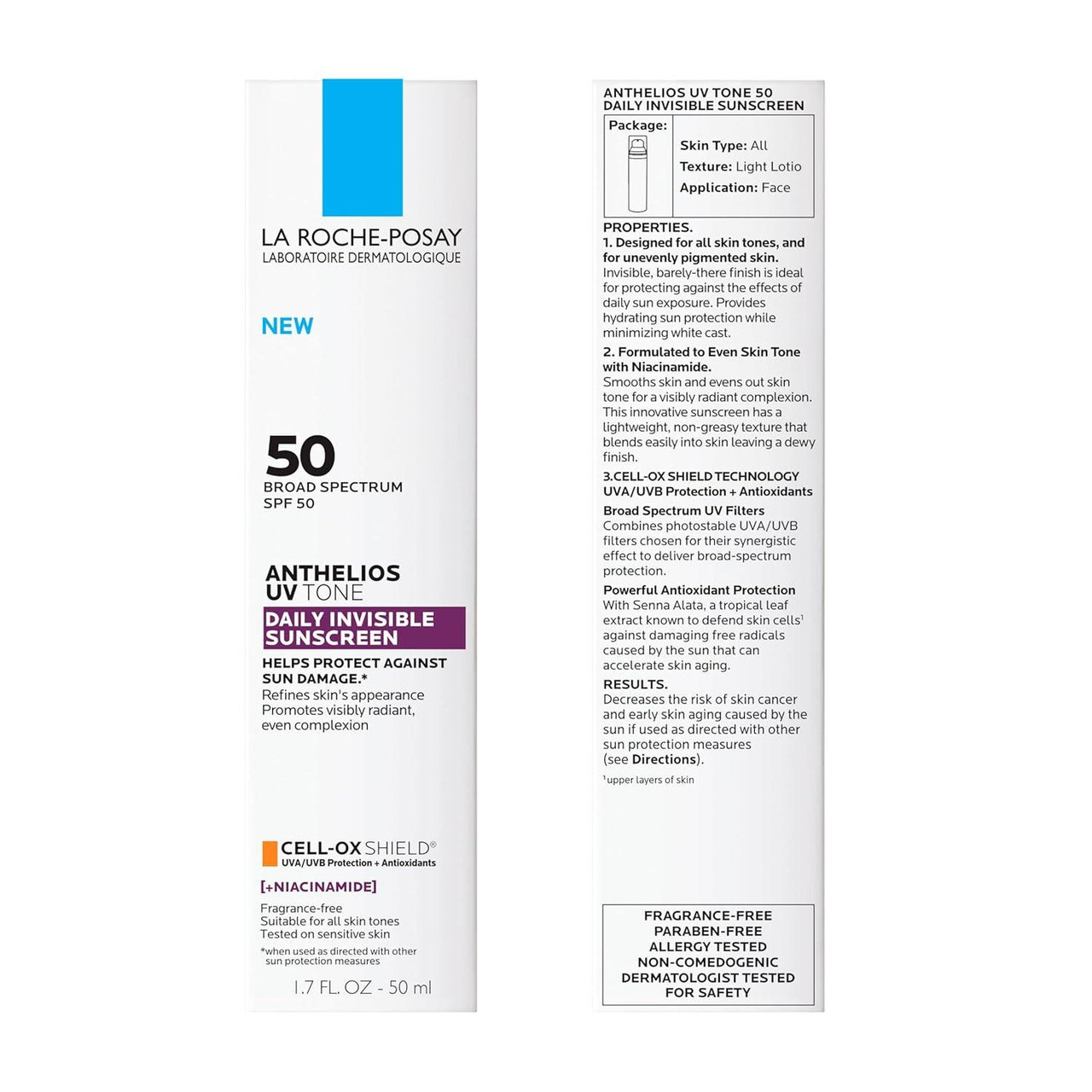 La Roche Posay Anthelios UV Tone Sunscreen SPF 50