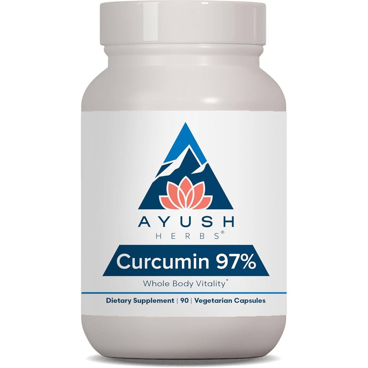 Ayush Herbs Curcumin 97 - 90 Capsules AYHB01128 34.99