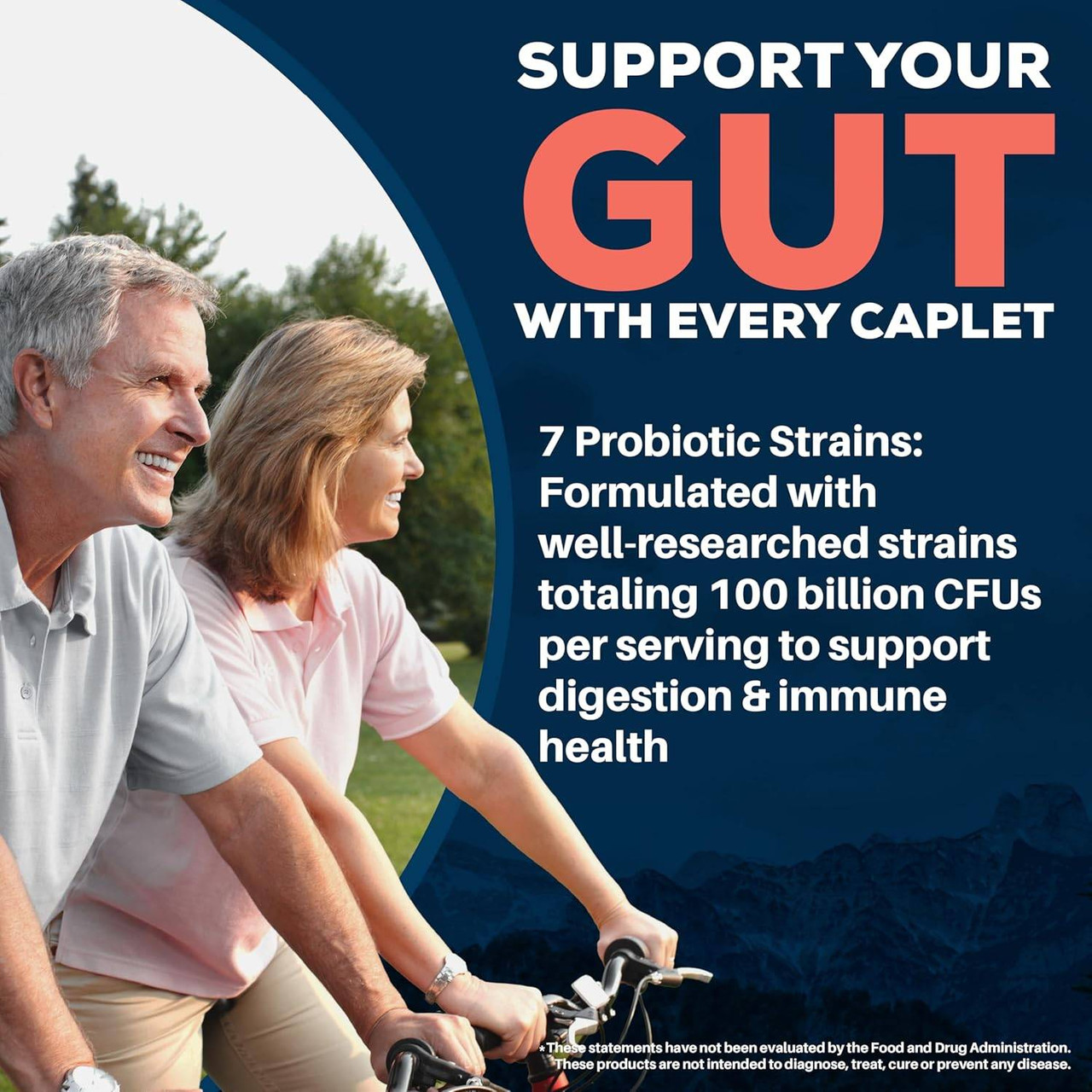 Ayush Herbs Probiotic 100B - 60 Capsules