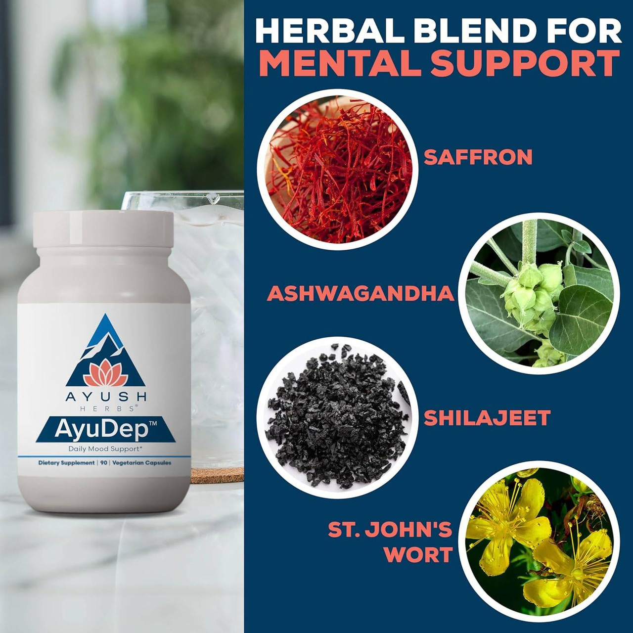 Ayush Herbs Ayu-Test - 90 Capsules