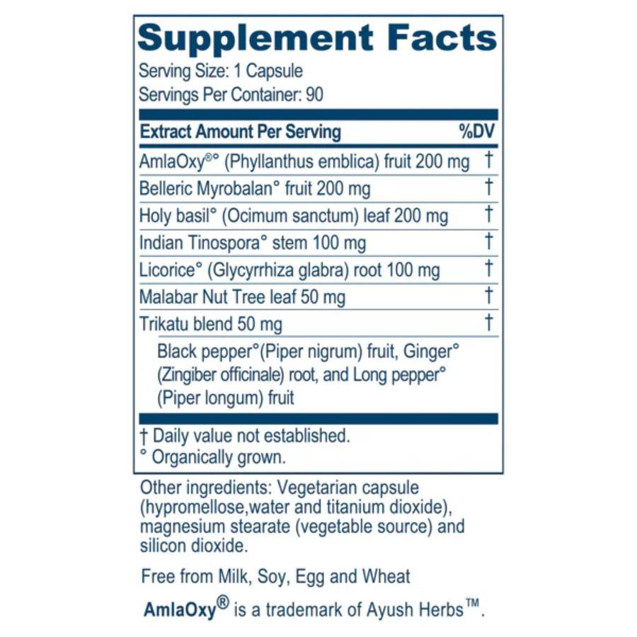 Ayush Herbs Flucomune - 90 Capsules