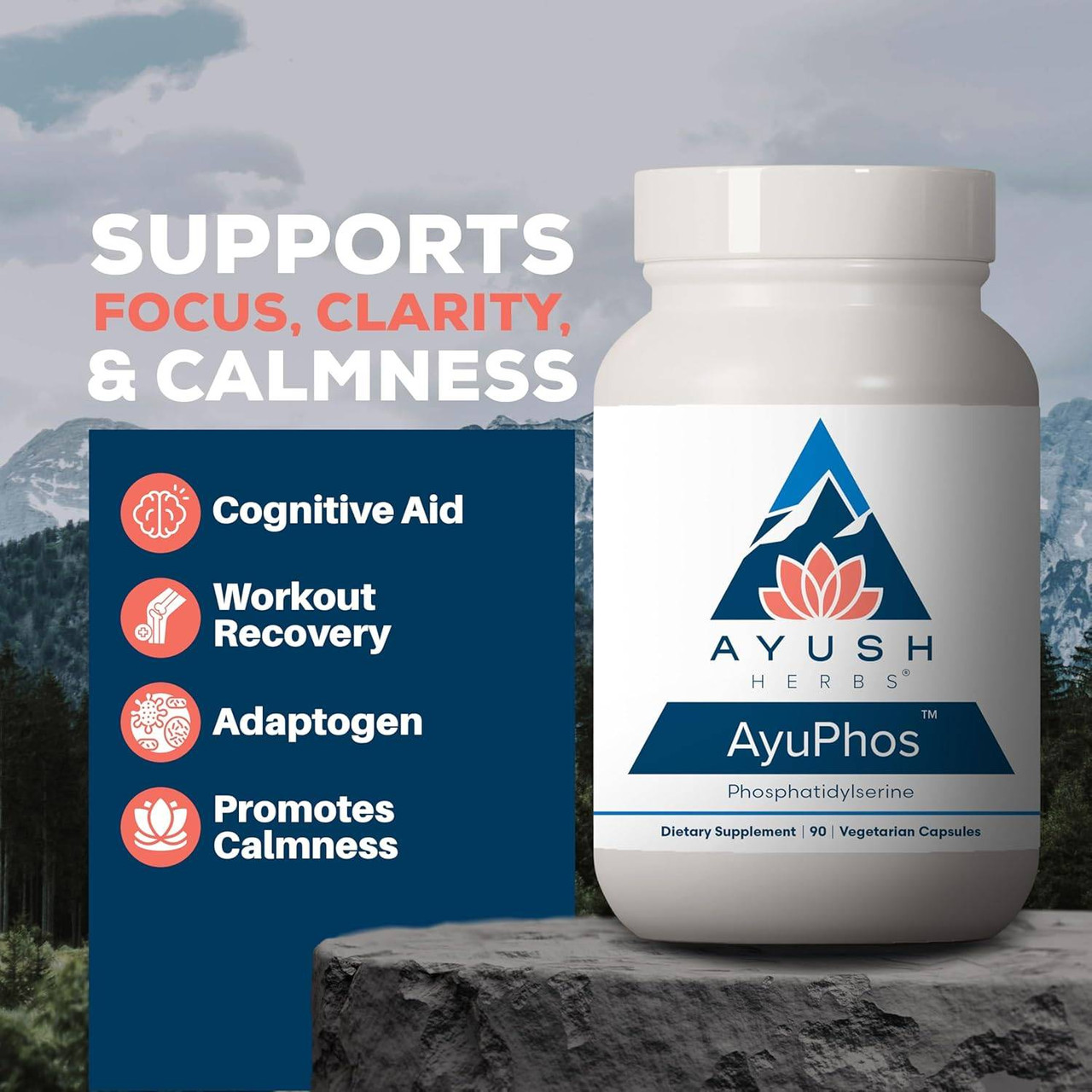Ayush Herbs AyuPhos - 90 Capsules