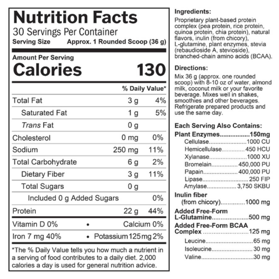 BrainMD Omni Protein - Chocolate - 1080 Grams