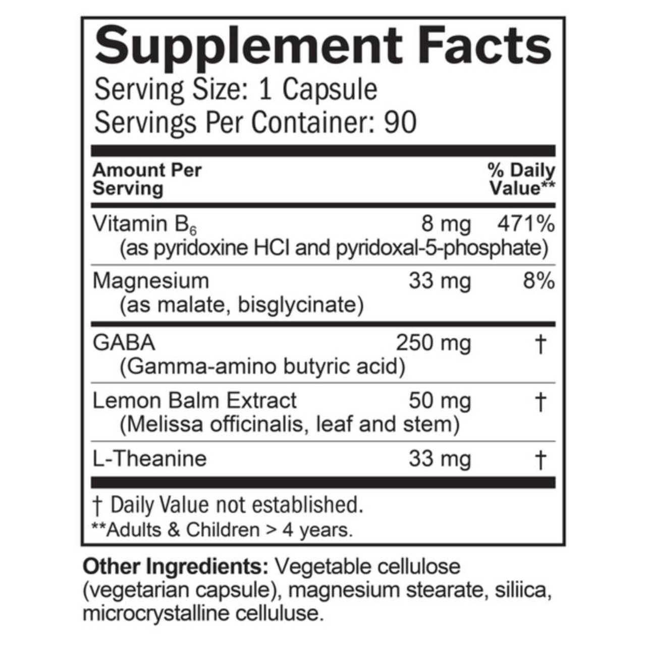 BrainMD GABA Calming Support - 90 Capsules
