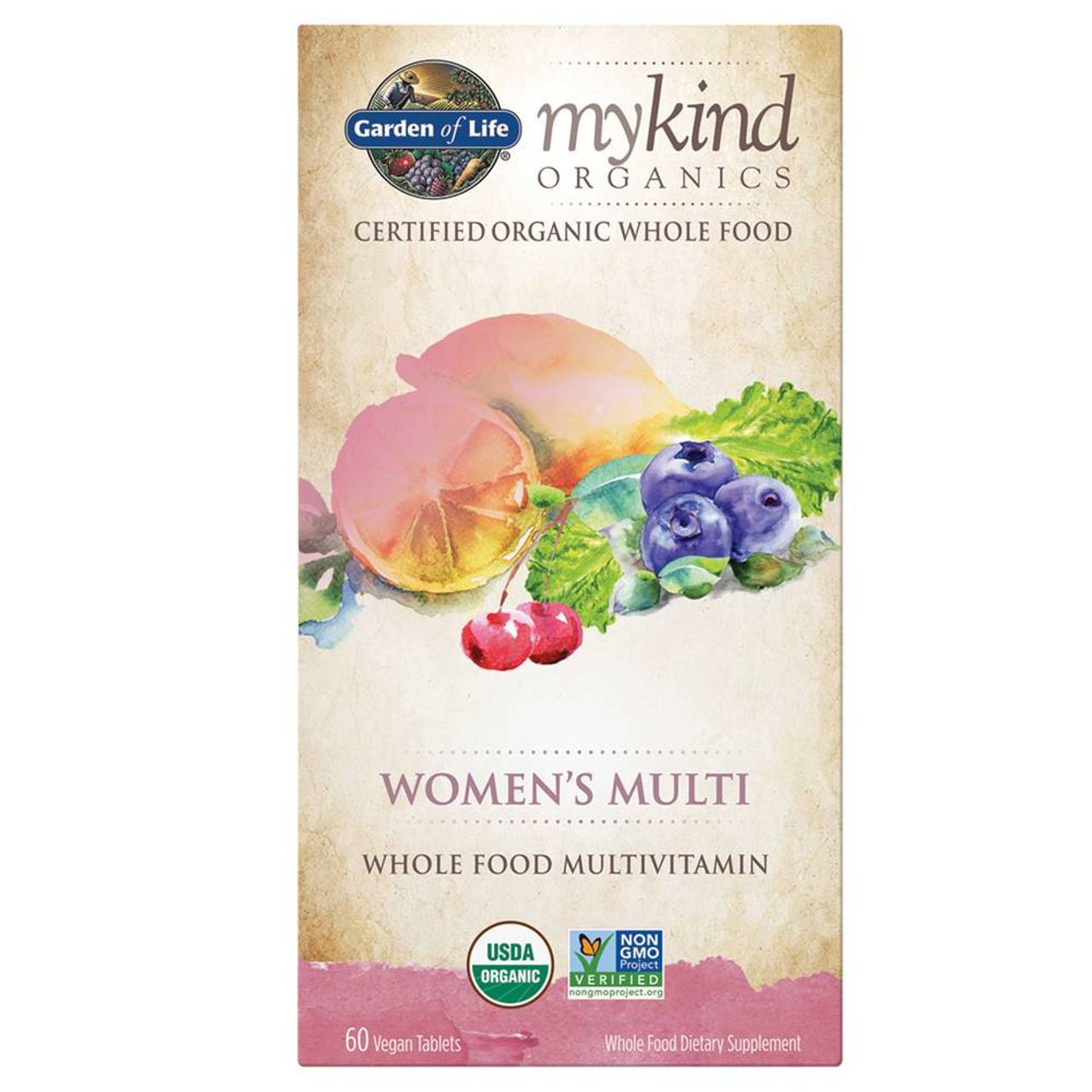 Garden of Life Mykind Organics Womens Multi - 60 tablets GRLF17739 56.99