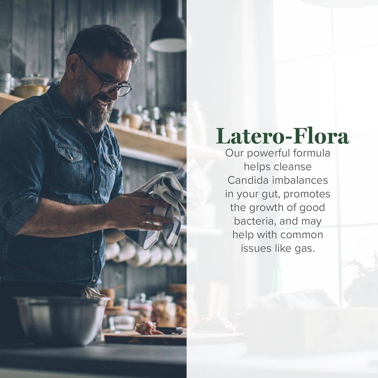 Global Healing Center Latero-Flora - 60 Capsules