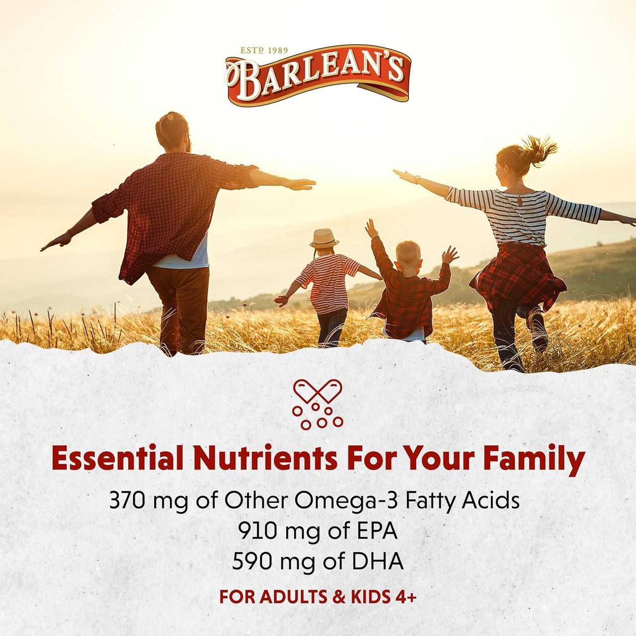 Barleans Organic Oils Seriously Delicious High Potency Key Lime Pie - 454 Grams