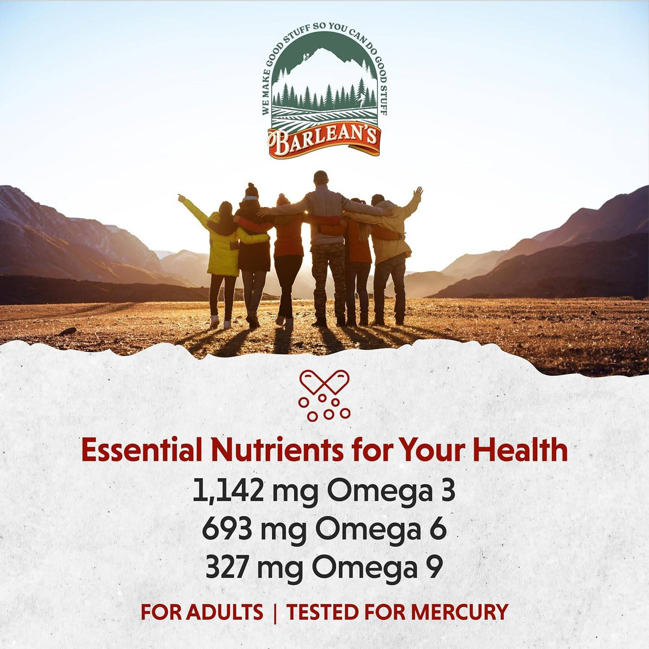 Barlean's Organic Oils Total Omega - 90 Softgels