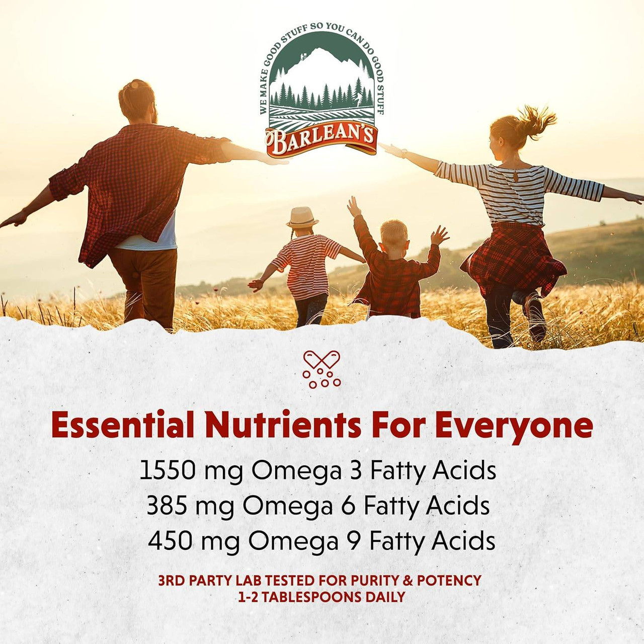Barlean's Organic Oils Lignan Flax Oil - Softgels - 250 Softgels