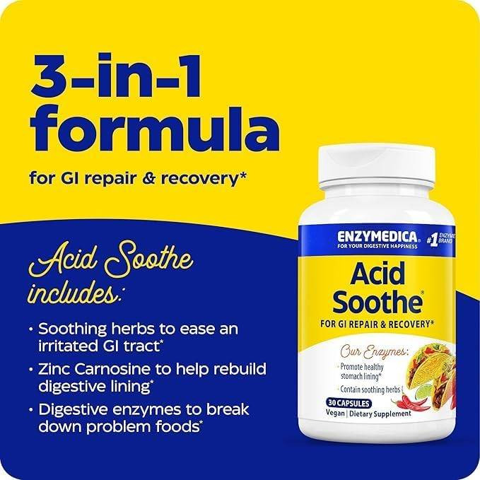 Enzymedica Acid Soothe