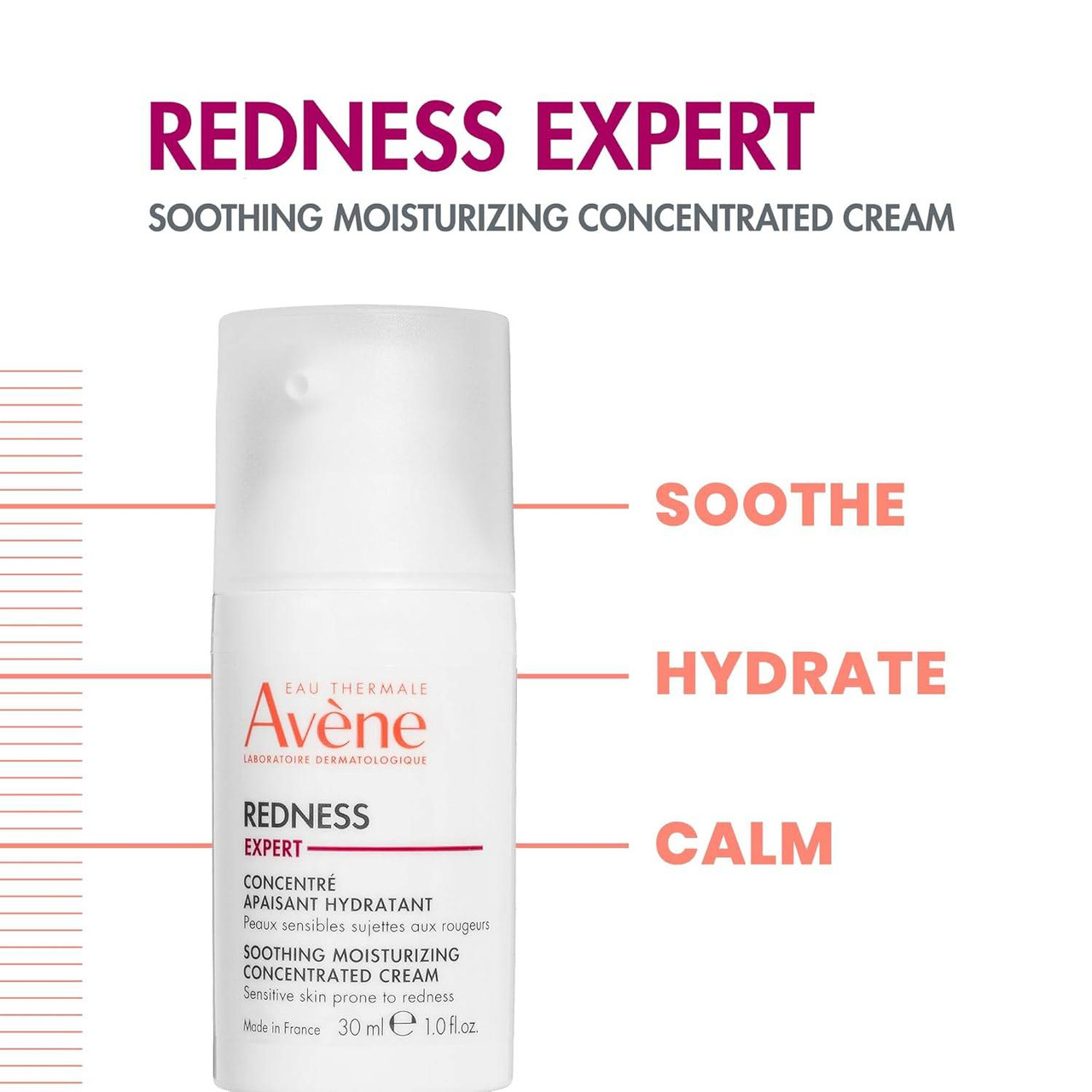 Avene Redness Expert Soothing Moisturizing Concentrated Cream