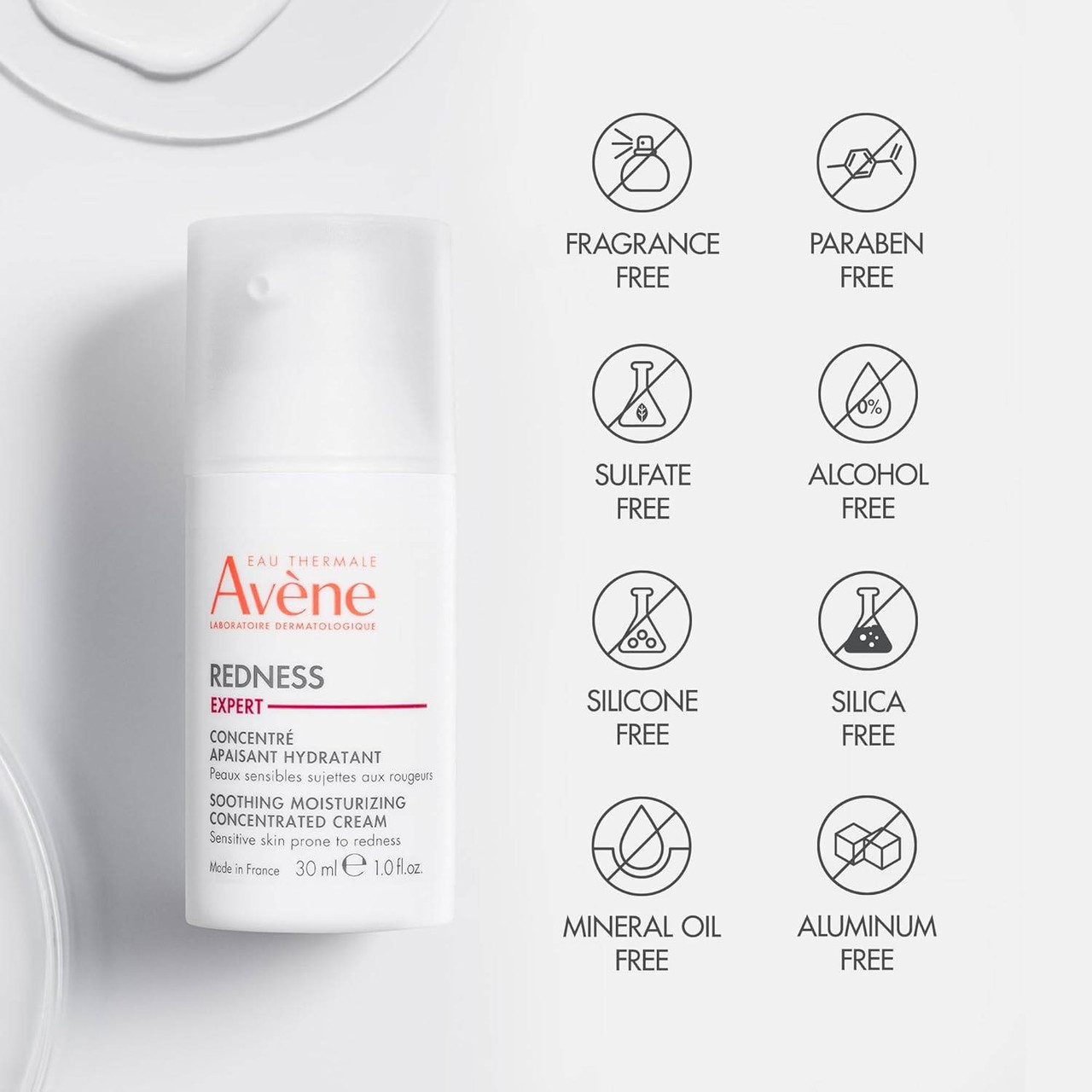 Avene Redness Expert Soothing Moisturizing Concentrated Cream