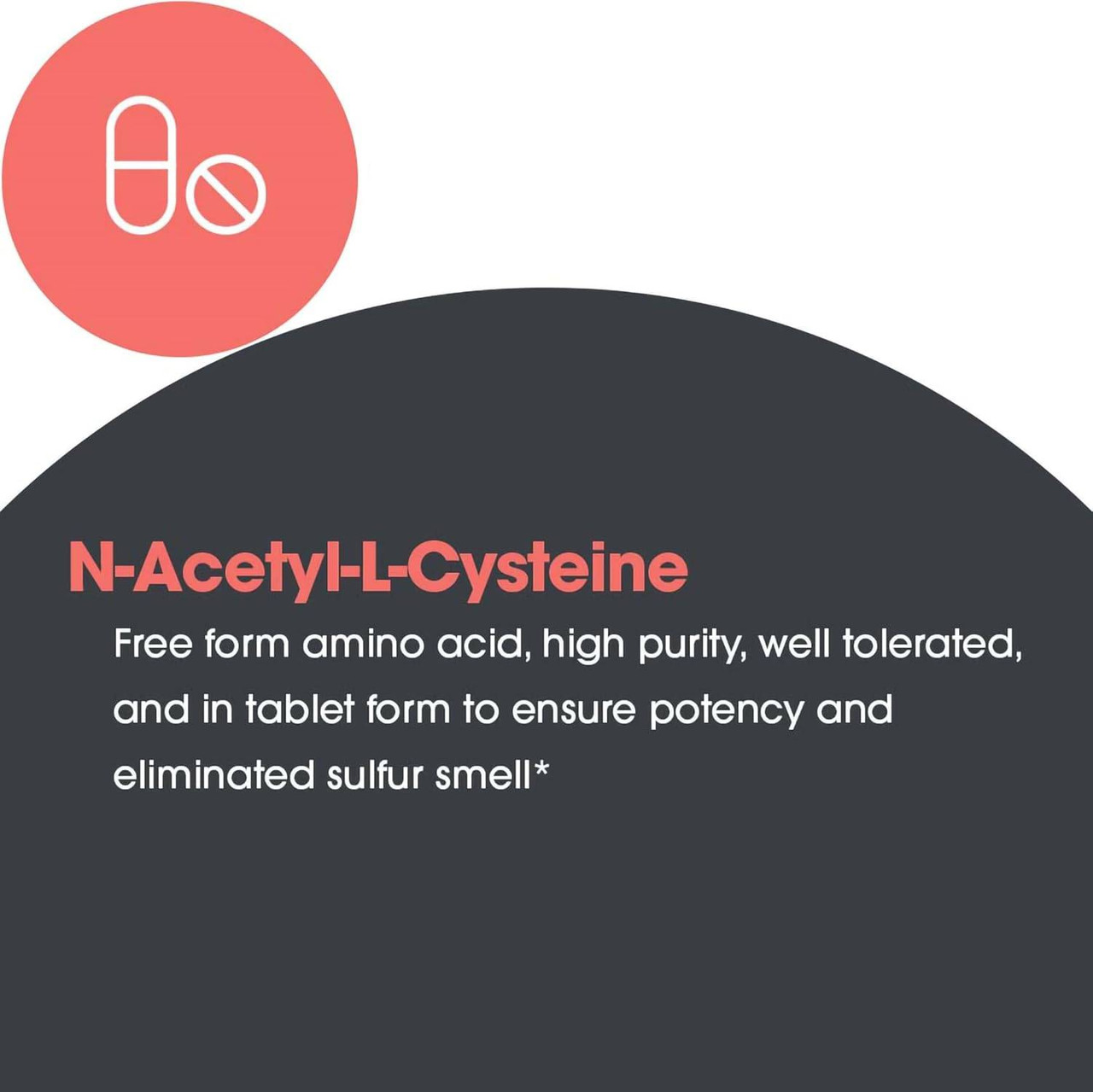 Allergy Research Group N-Acetyl-L-Cysteine (NAC) - 120 tablets