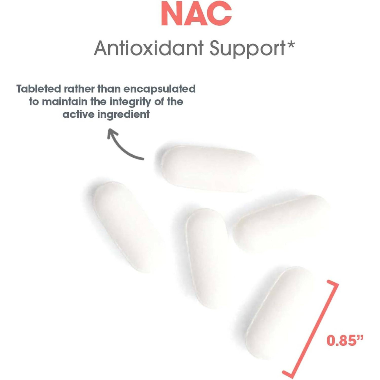 Allergy Research Group N-Acetyl-L-Cysteine (NAC) - 120 tablets