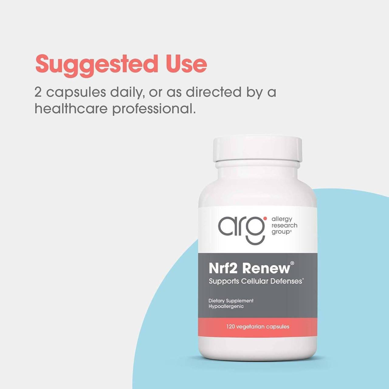 Allergy Research Group Nrf2 Renew - 120 capsules