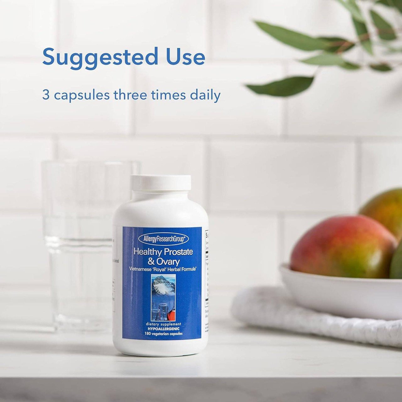 Allergy Research Group Healthy Prostate and Ovary - 180 capsules