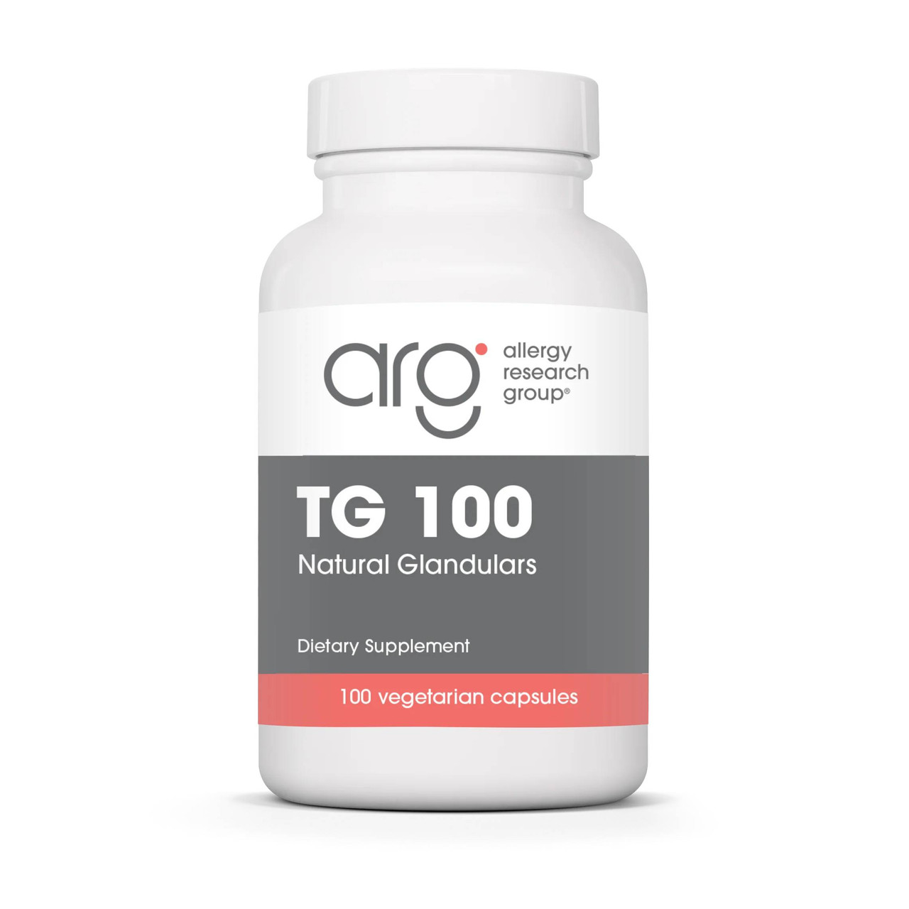 Allergy Research Group TG 100 Natural Glandulars - 100 capsules ARGP18005 43.99