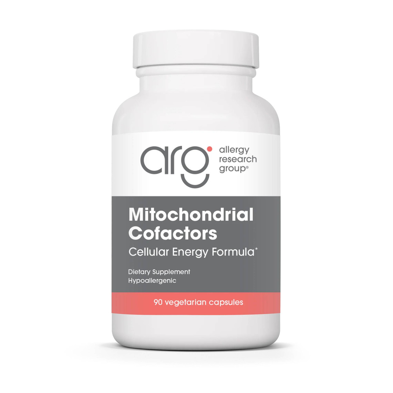 Allergy Research Group Mitochondrial Cofactors Cellular Energy Formula 90 vegetarian capsule bottle