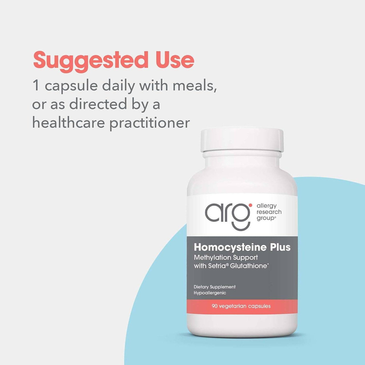 Allergy Research Group Homocysteine Plus - 90 capsules