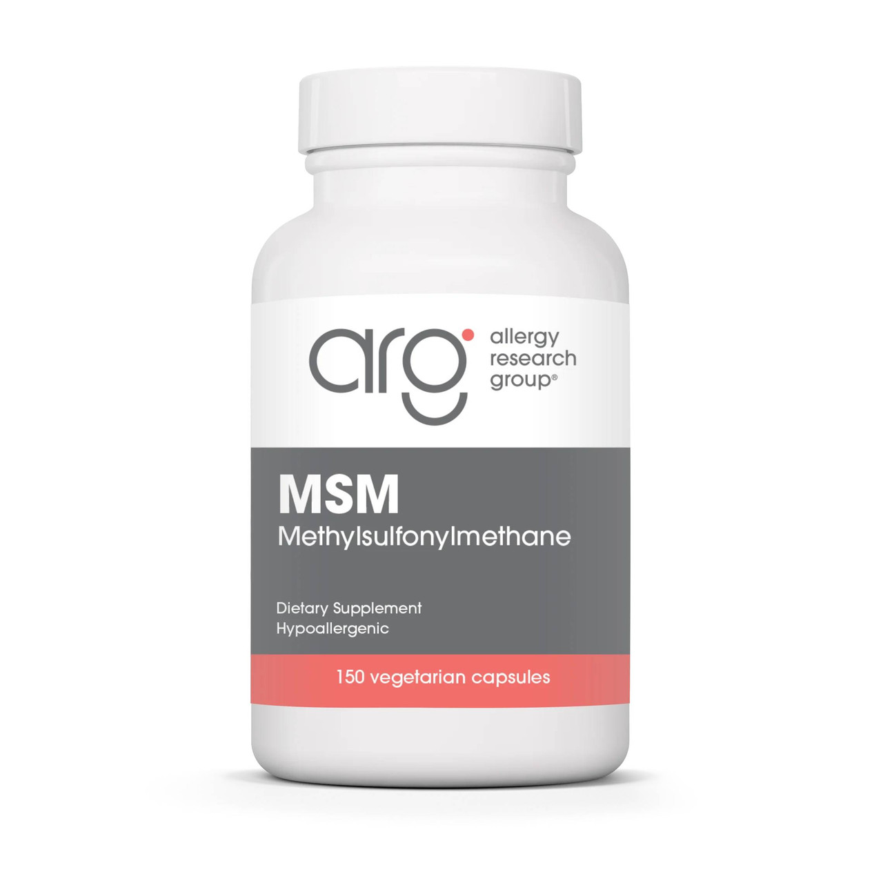 Allergy Research Group MSM 500mg - 150 capsules ARGP28509 25.99
