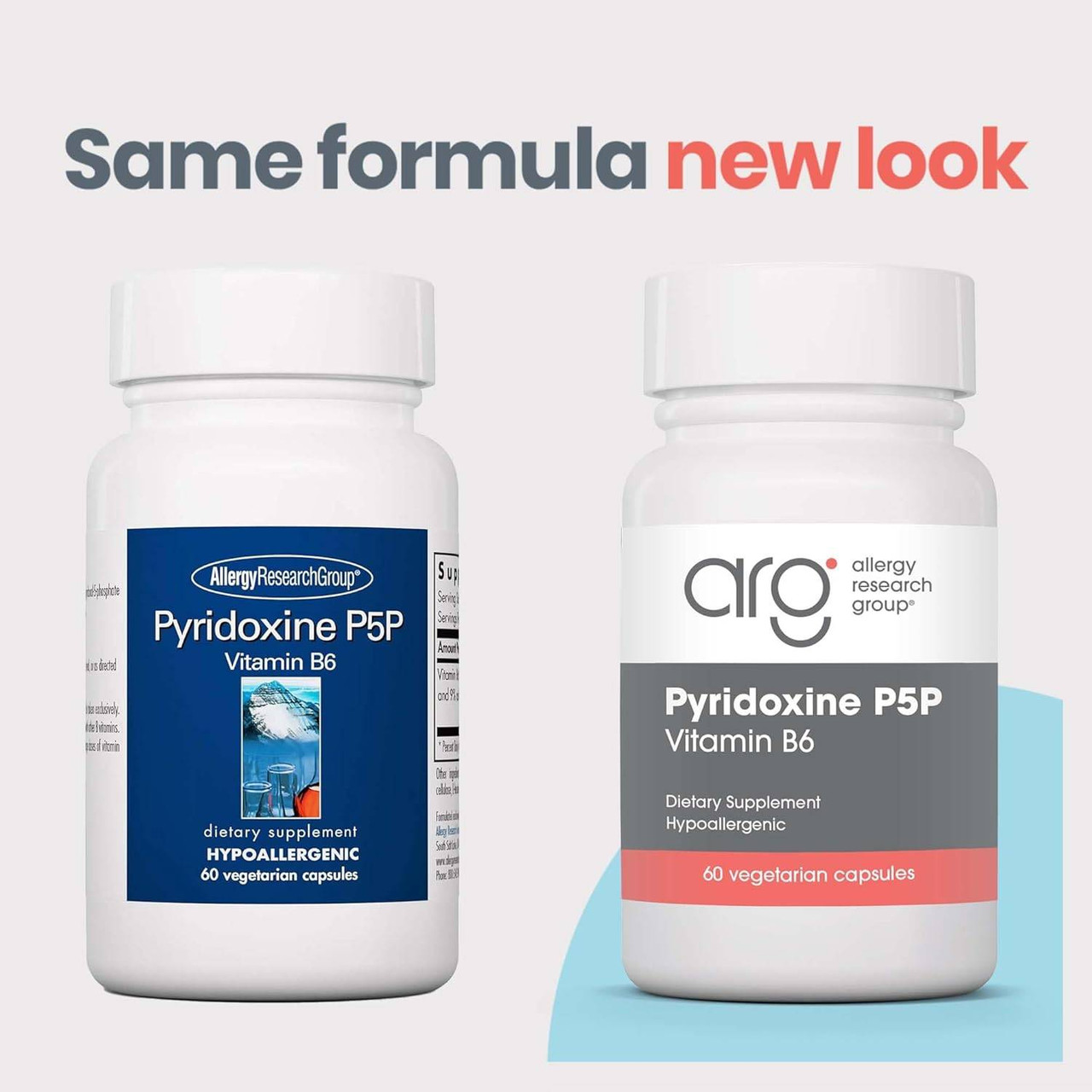 Allergy Research Group Pyridoxine P5P (B-6) - 60 capsules