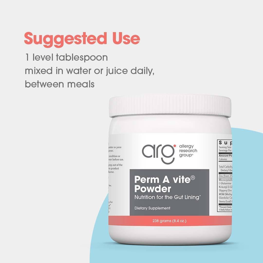 Allergy Research Group Perm A Vite Powder - 238 Grams