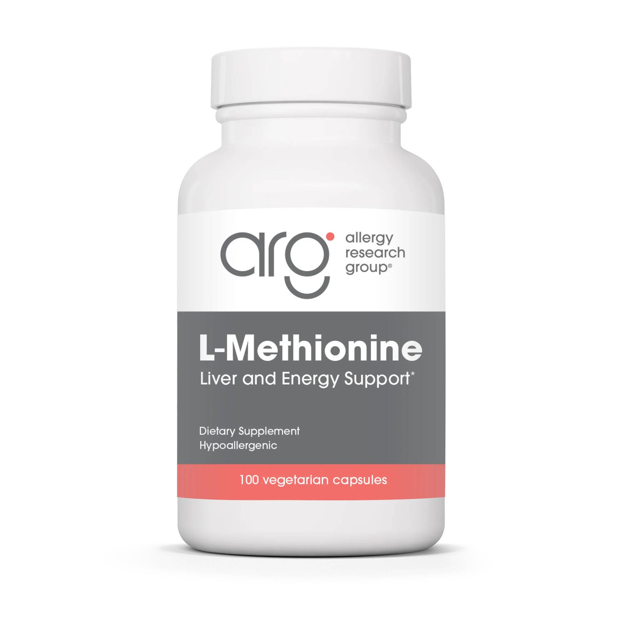 Allergy Research Group L-Methionine - 100 capsules ARGP06101 28.99