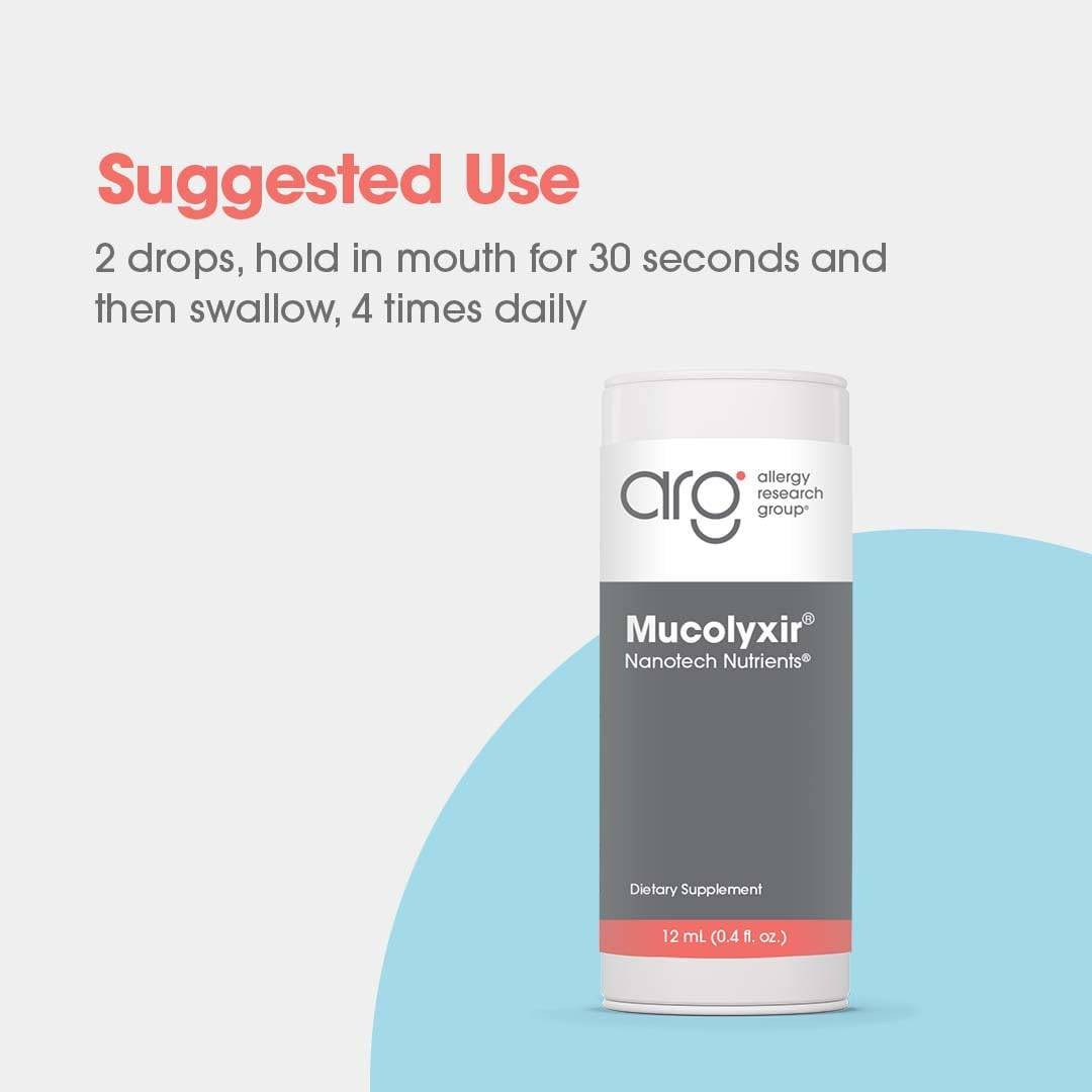 Allergy Research Group Mucolyxir 12 mL - 12 Milliliters