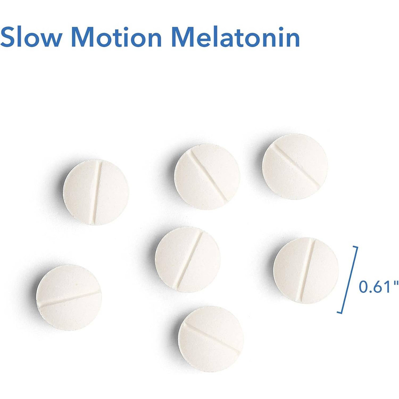 Allergy Research Group Slow Motion Melatonin - 60 tablets