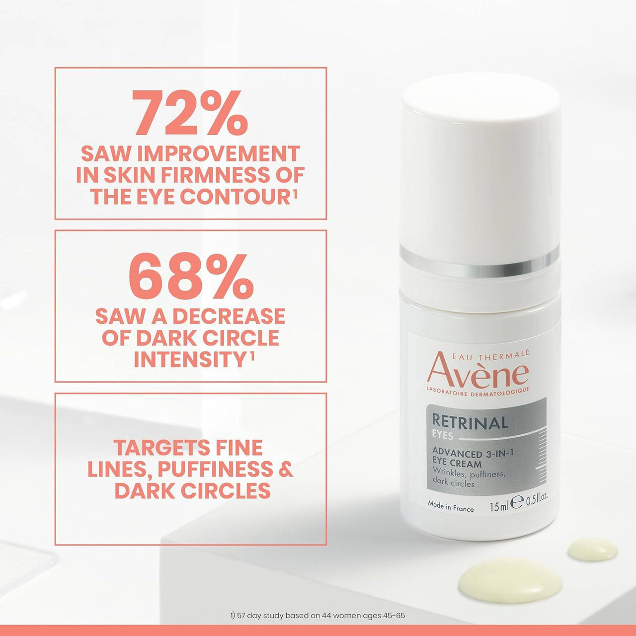 Avene Retrinal EYES Advanced 3-In-1 Eye Cream