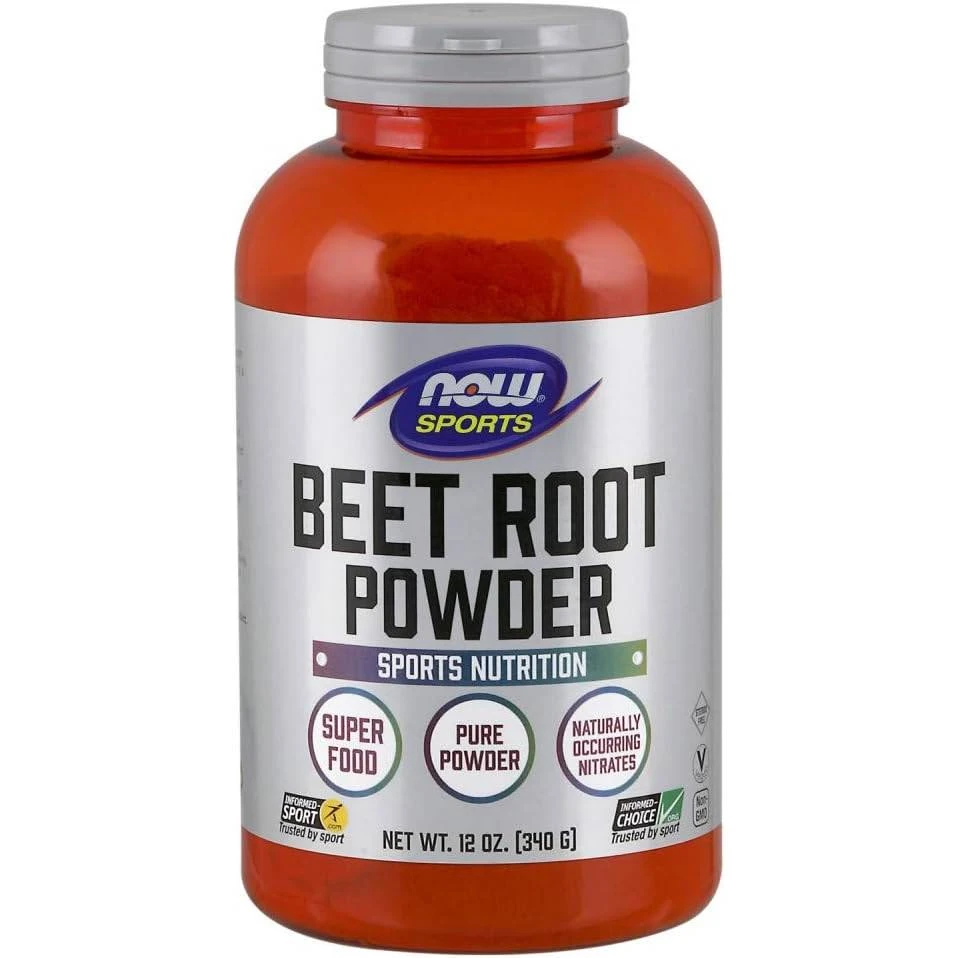 NOW Sports Beet Root Powder 12 oz (340 g) jar