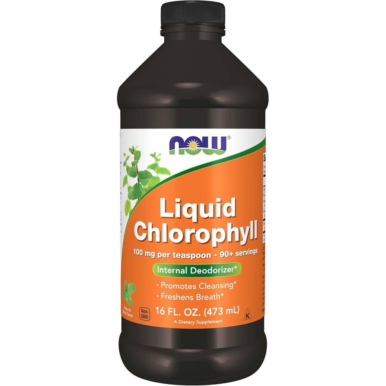 NOW Foods Liquid Chlorophyll 16 fl oz (473 ml) bottle