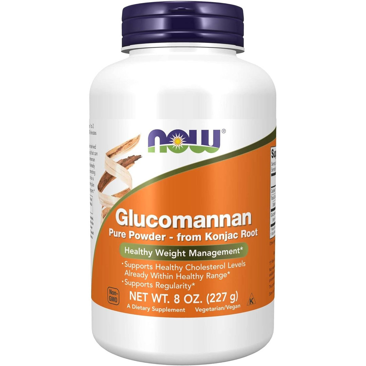 NOW Foods Glucomannan Powder - 227 Grams NWFD65131 23.99