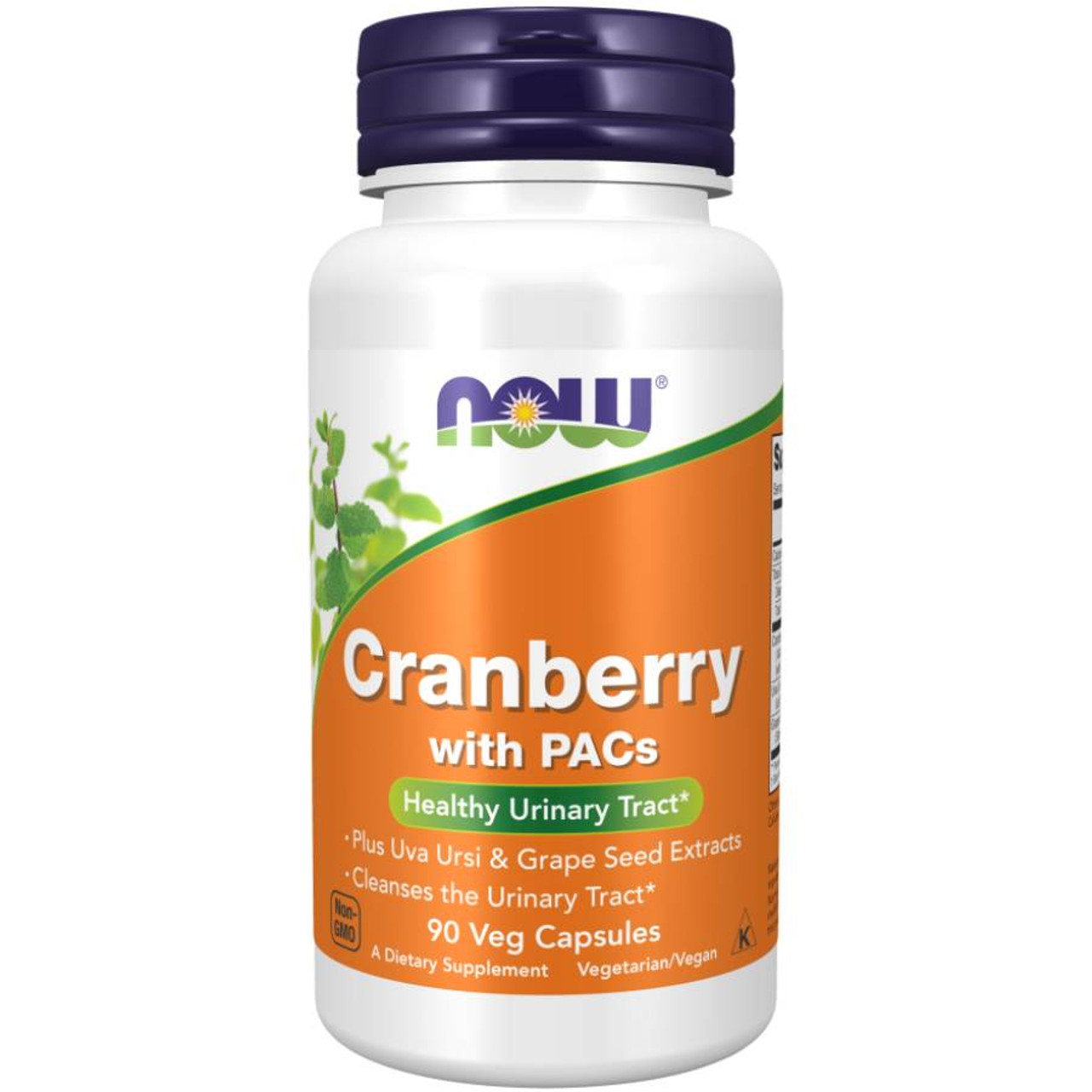 NOW Foods Cranberry with PACs - 90 Capsules NWFD46321 23.99