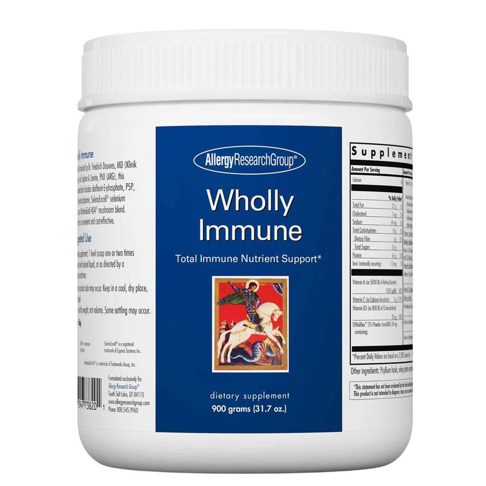Allergy Research Group Wholly Immune