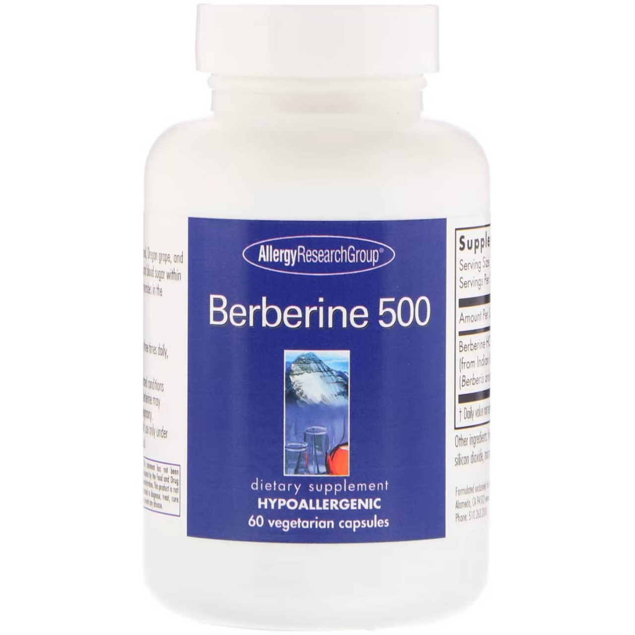 Allergy Research Group Berberine 500