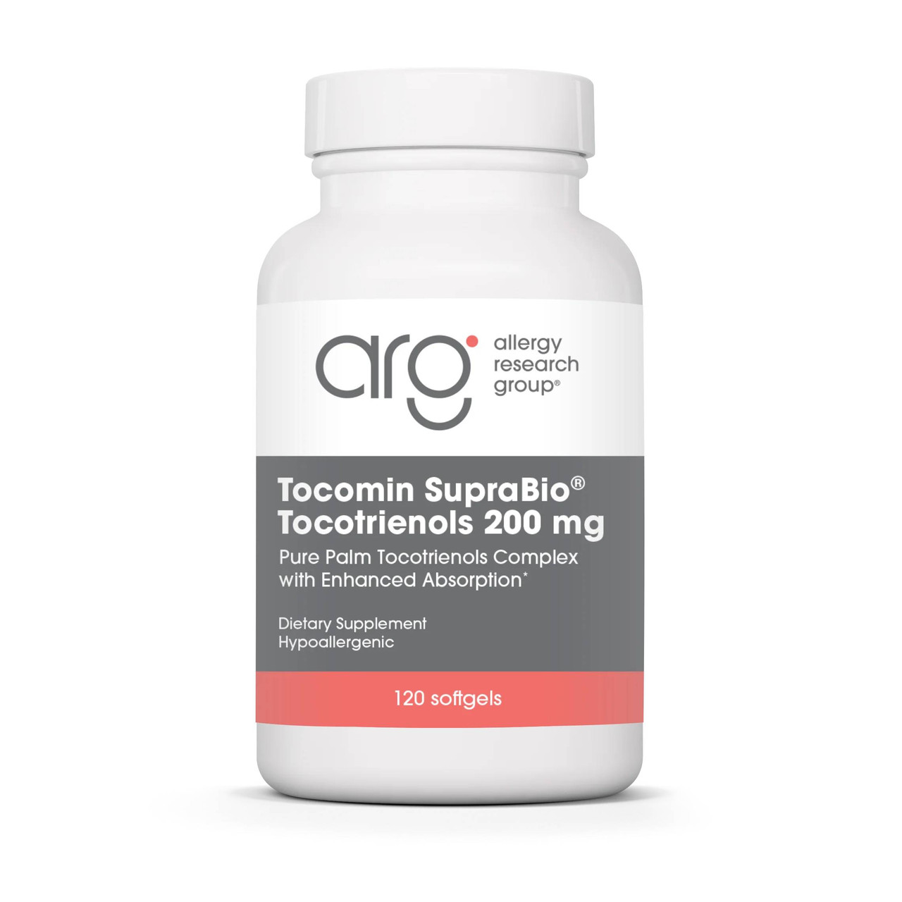 Allergy Research Group Tocomin SupraBio Tocotrienols 200mg