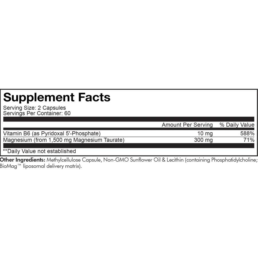 Codeage Liposomal Magnesium Taurate+ - 120 Capsules