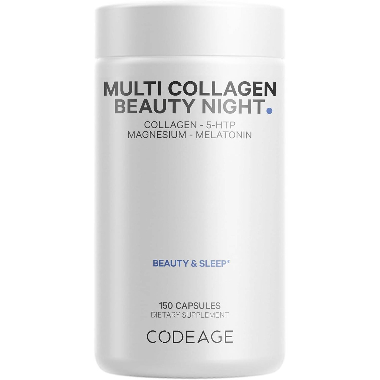Codeage Multi Collagen Beauty-Melatonin - 150 Capsules CDAG08281 39.99