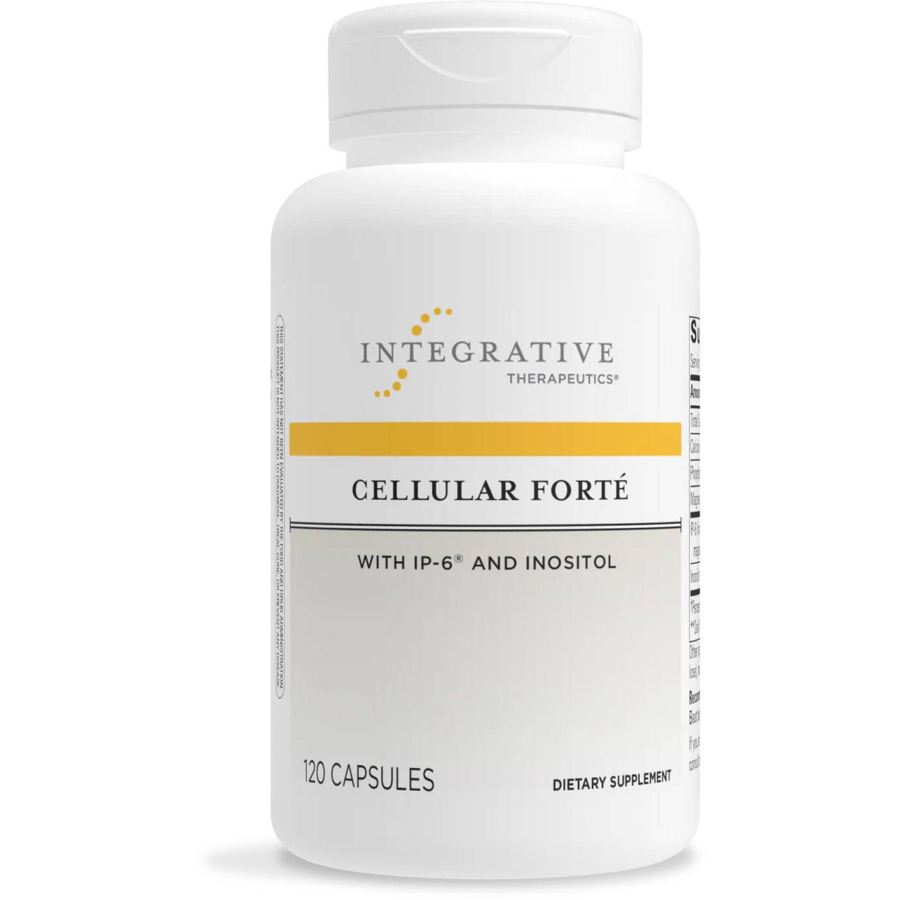 Integrative Therapeutics Cellular Forte with IP-6 and Inositol 120 capsule bottle