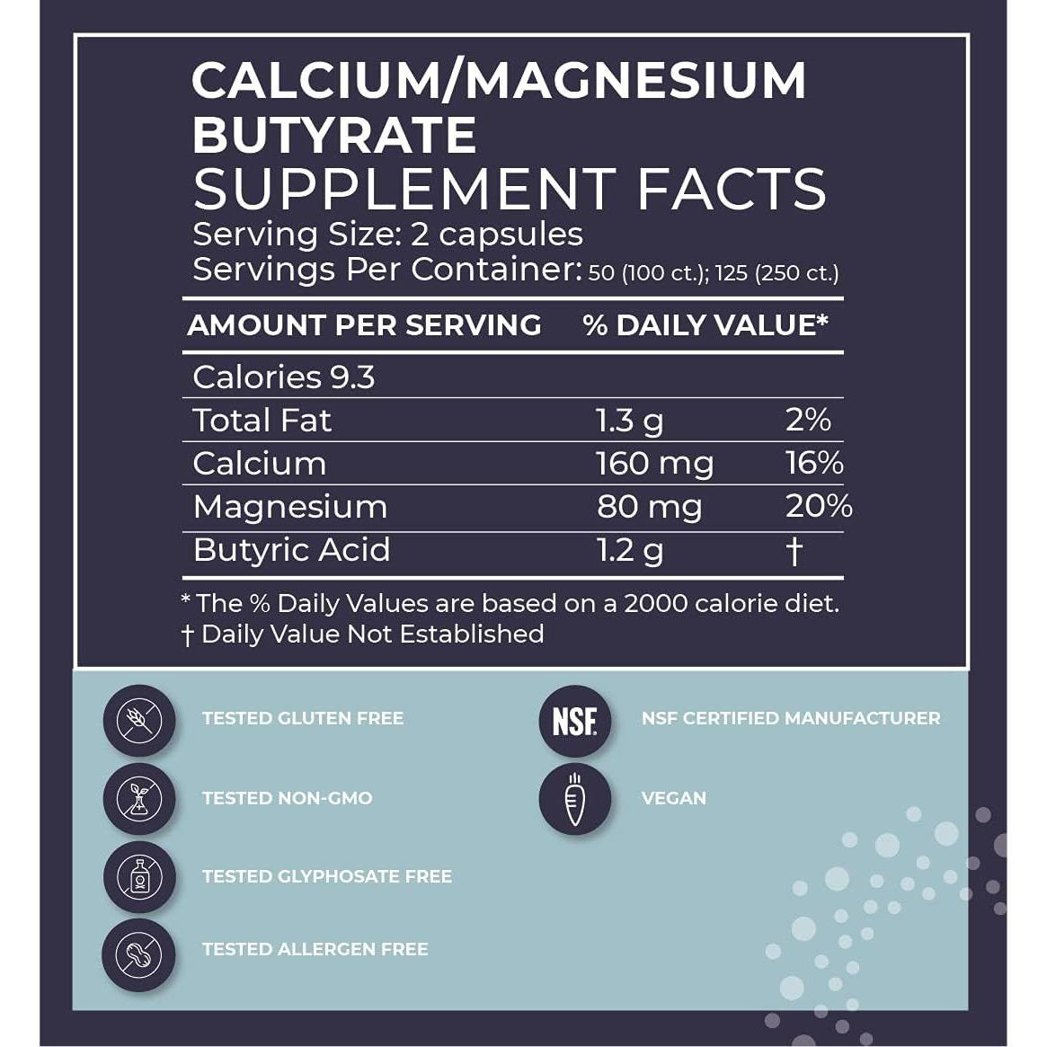 Body Bio Calcium-Magnesium Butyrate