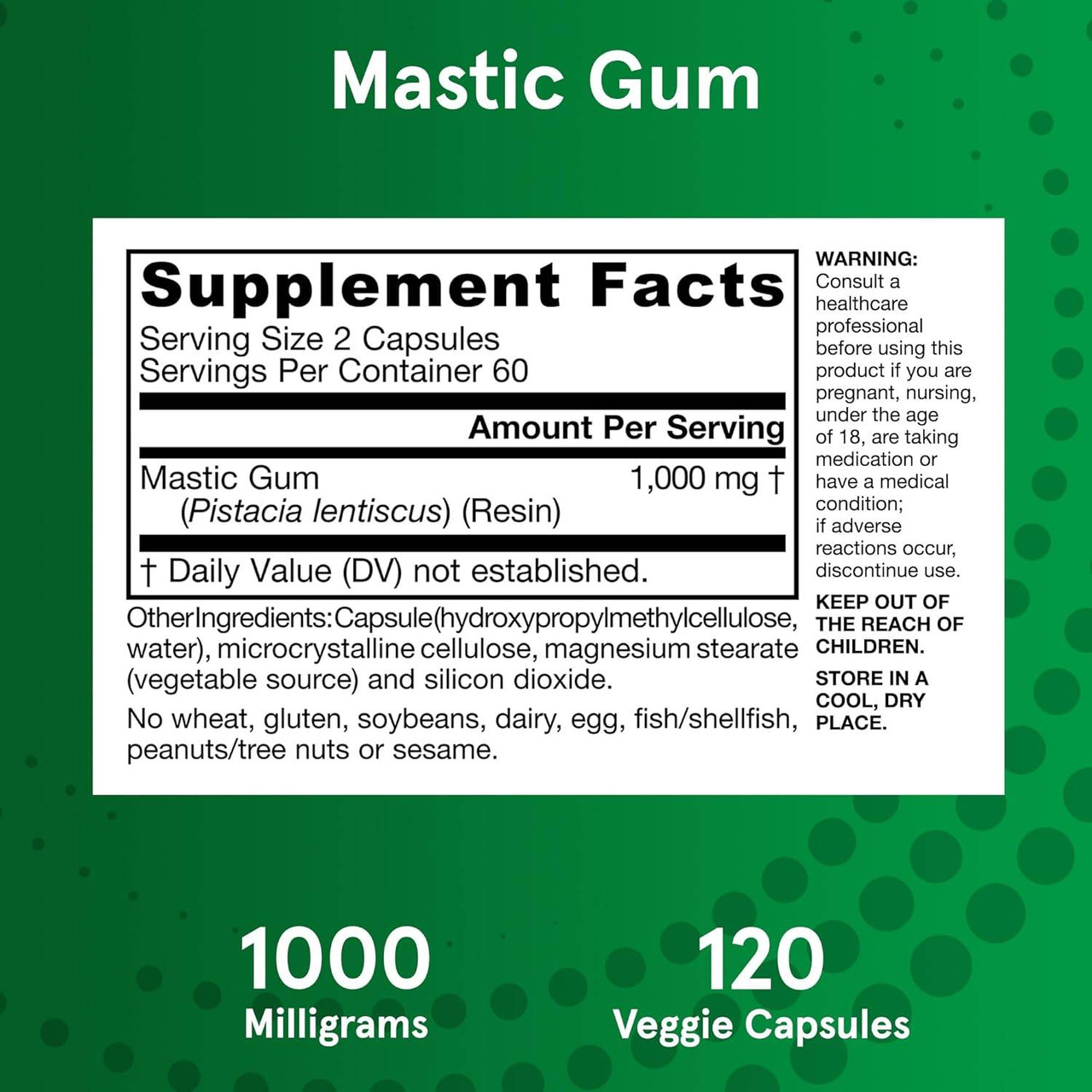 Jarrow Formulas Mastic Gum