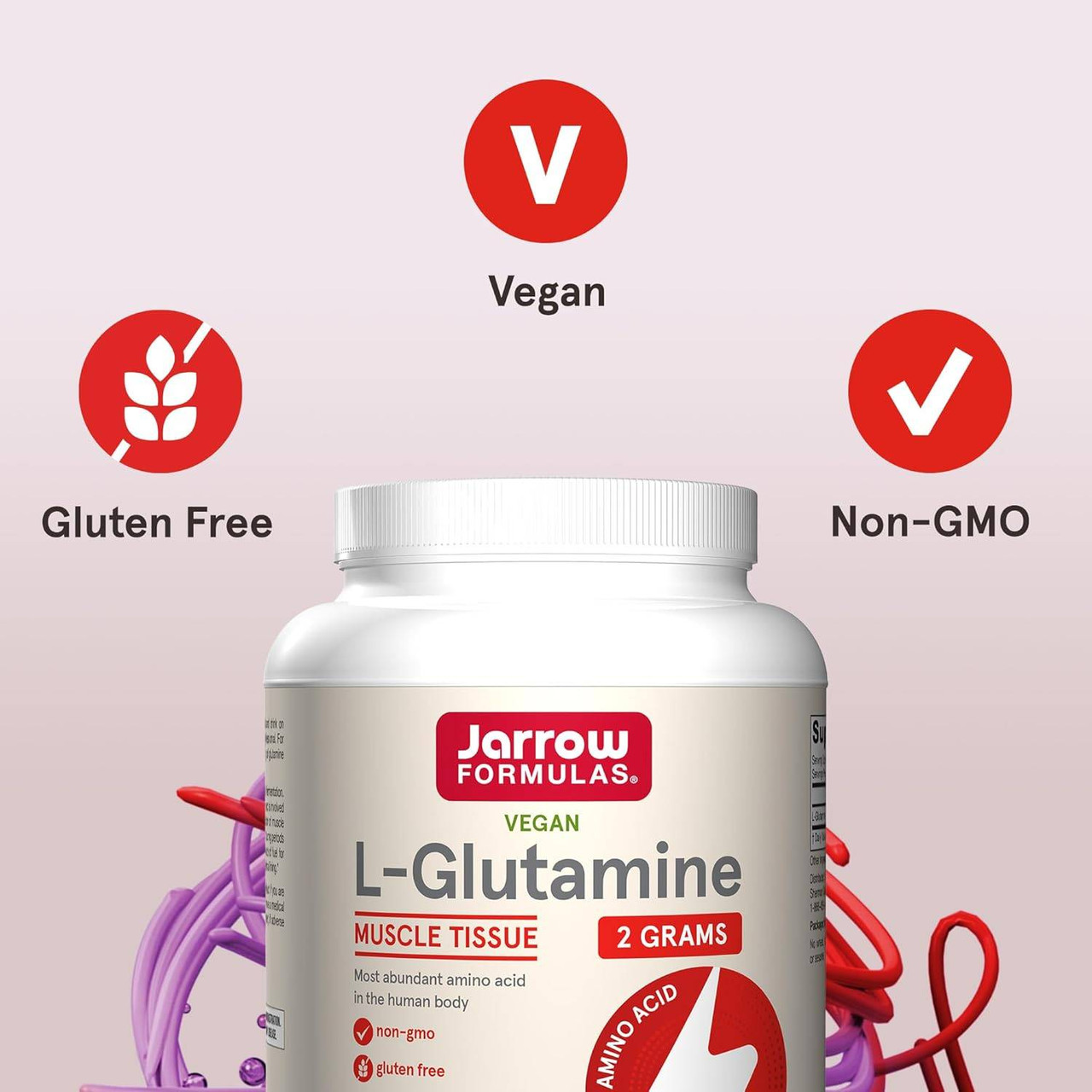 Jarrow Formulas L-Glutamine Powder - 1000 Grams