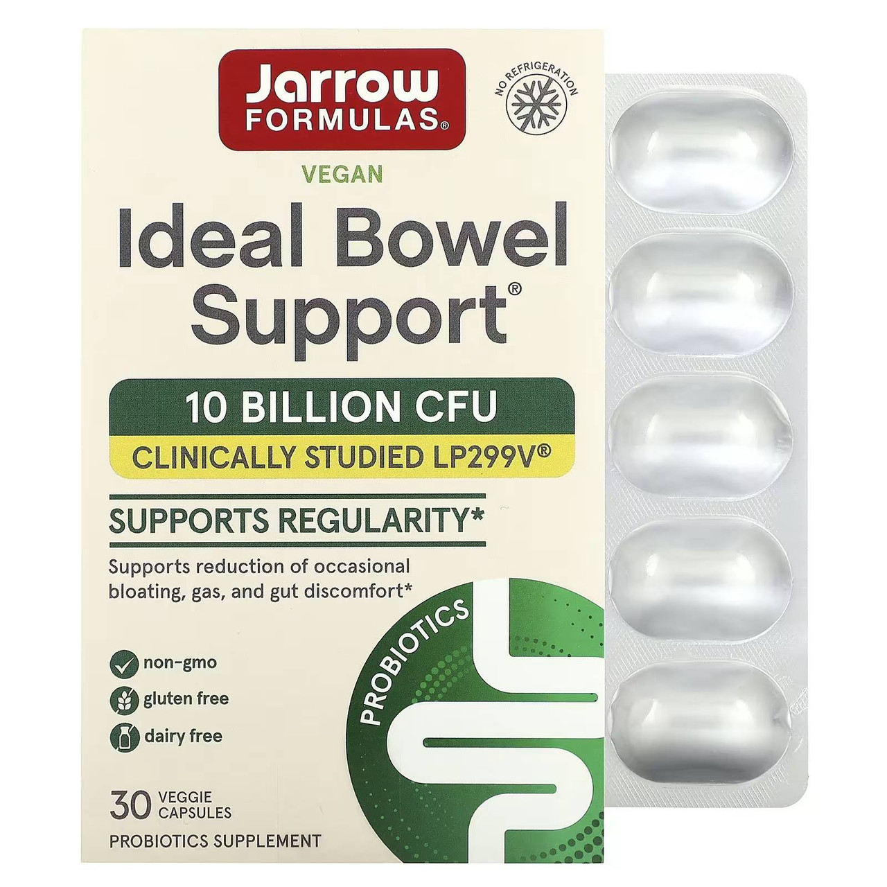 Jarrow Formulas Ideal Bowel Support - 30 Capsules JWFL30287 29.99