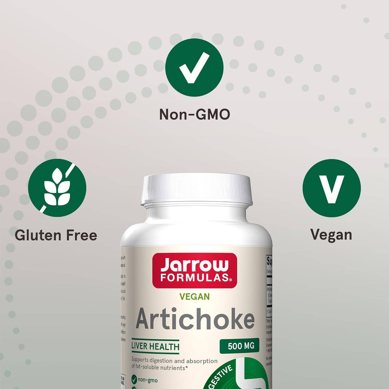 Jarrow Formulas Artichoke 500mg - 180 Capsules