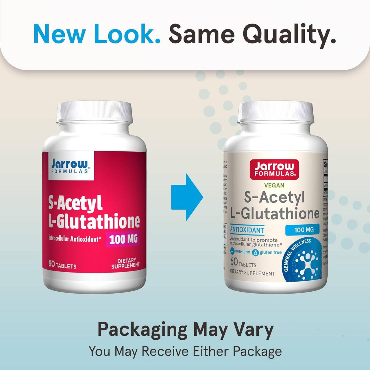 Jarrow Formulas S-Acetyl L-Glutathione 100mg - 60 Tablets