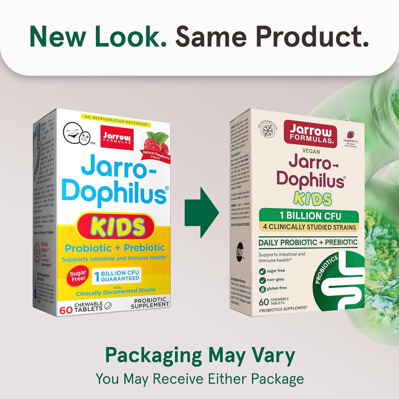 Jarrow Formulas Jarro-Dophilus Kids, 1 Billion - 60 Tablets