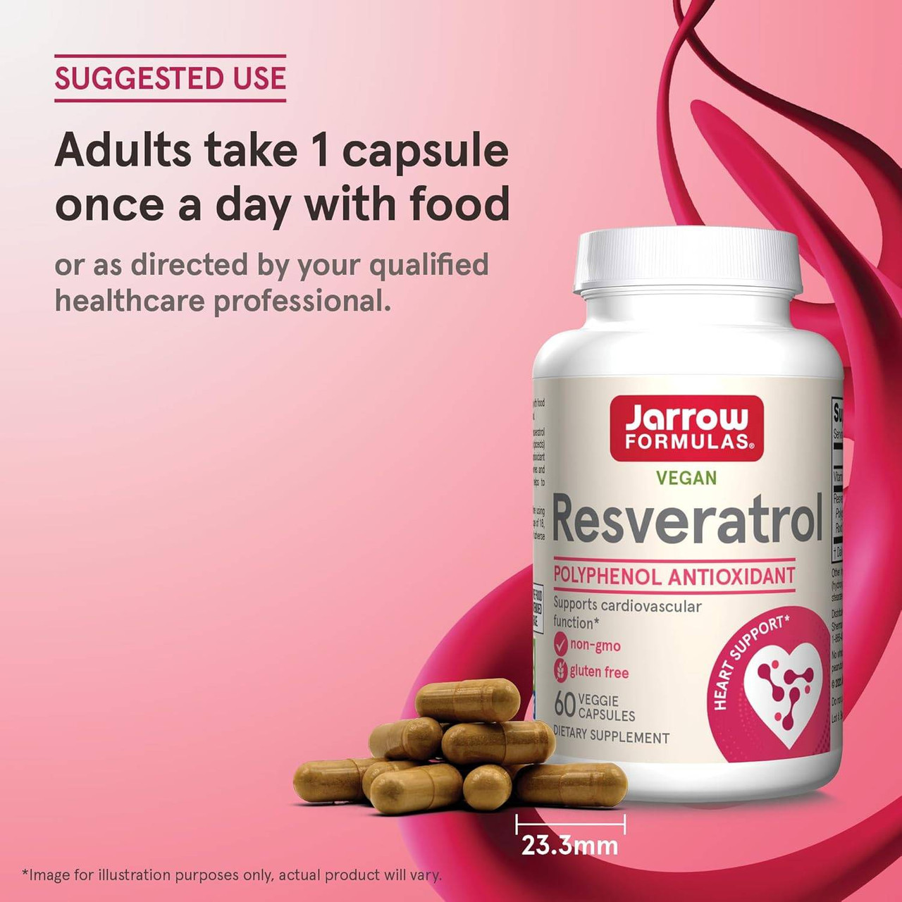 Jarrow Formulas Resveratrol 100mg